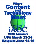 iaoc seminars - usa & belgium, march & june 2006