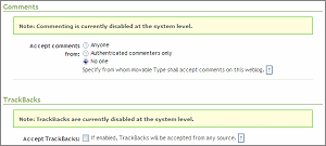 MT per-blog comments/trackbacks setting (click for larger image)