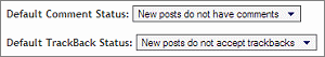 TypePad comments/trackbacks setting
