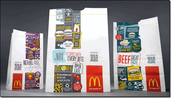 McDonald's new global packaging