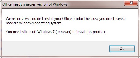 officenewerversionrequired
