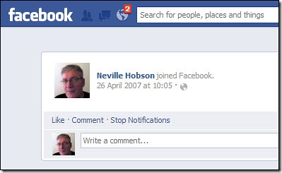 Neville Hobson joined Facebook Neville Hobson joined Facebook