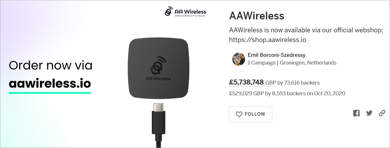 Review: AAWireless gives you wireless Android Auto in your car